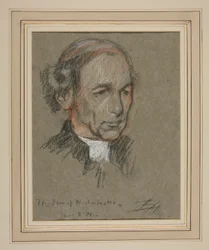 Krönung von Edward VII Porträt: Joseph Armitage Robinson, Kanoniker