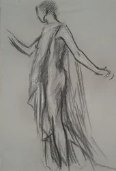 Frühe Figurenstudie