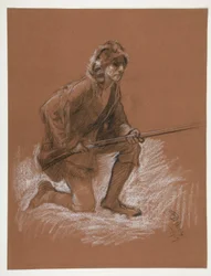 Figurenstudie für