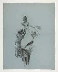 Figurenstudie für König Artus