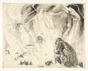 Erste Erscheinung: Macbeth! Macbeth! Macbeth! hüte dich vor Macduff., Akt IV, Szene 1, Macbeth