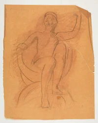 Studie für die Genius der Staatsfigur