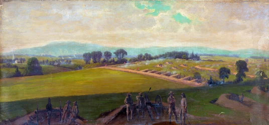 Amerikanischer Bürgerkrieg 1861-1865: Schlacht von Gettysburg 1.-3. Juli 1863. Höchste US-Verluste im Krieg. 