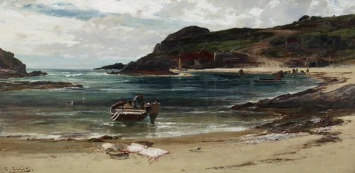 Der Hafen unter dem Hügel (Anglesey)
