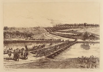 Die Pontonbrücken