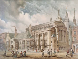 Guildhall-Bibliothek, London, 1872
