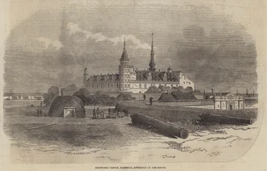Schloss Kronborg, Helsingör, Eingang des Sunds