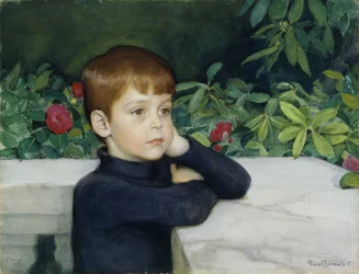Porträt des Sohnes des Künstlers (Heikki Järnefelt)