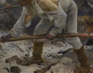 Unter dem Joch (Brennendes Buschwerk)