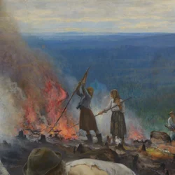 Unter dem Joch (Das Brennen des Buschwerks)