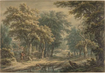 Bei Donderen, in den Wäldern von Drenthe