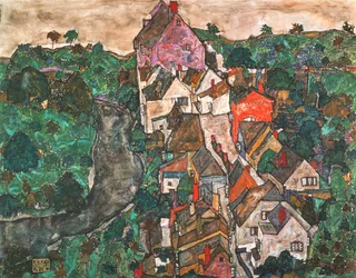 Landschaft bei Krumau