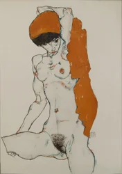 Akt, 1914