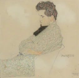 Porträt des Komponisten Arthur Löwenstein, 1909
