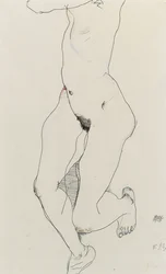 Laufende Frau, 1913