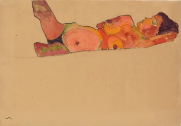 Schlafendes Mädchen, 1910