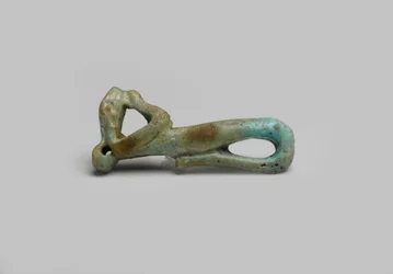 Figur eines Schlangengottes, möglicherweise aus El Hiba