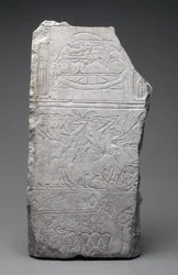 Relief von Trauernden und Begräbnismahlzeiten, Neues Reich, ca. 1340 v. Chr.