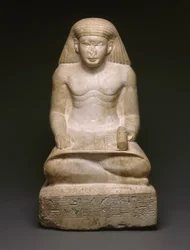 Schreiberstatue von Amunhotep, Sohn von Nebiry