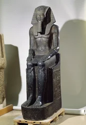 Statue von Amenophis III (ca. 1391-1353 v. Chr.) aus Tanis, Neues Reich