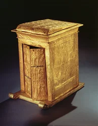 Der Goldene Schrein von Tutanchamun (ca. 1370-1352 v. Chr.) Neues Reich