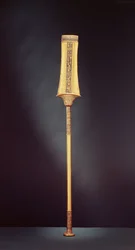 Das königliche Zepter, aus dem Grab von Tutanchamun (ca. 1370-1353 v. Chr.) Neues Reich