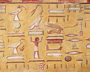 Hieroglyphen aus dem Grab Sethos’ I., Neues Reich