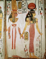 Isis und Nefertari, aus dem Grab von Nefertari, Neues Reich