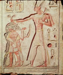 Ramses (1279 - 1213 v. Chr.) schlägt seine Feinde (19. Dynastie)