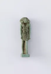 Stehende Figur der Gottheit Khnum, Saite-Periode, 664-525 v. Chr.