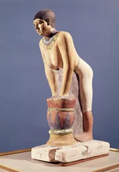 Modell einer bierbrauenden Frau, Altes Reich
