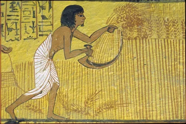 Altes Ägypten, Wandmalerei, Grab von Sennedjem, Grab der Noblen, Theben, Deir el Medina