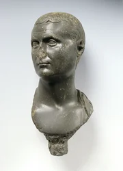 Büste eines römischen Adligen, angeblich Mark Anton, möglicherweise aus Alexandria, Ägypten, 50 v. Chr. - 50 n. Chr.