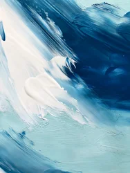 Abstrakte Blaue Bewegung