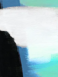 Modernes Blau-Grünes Abstrakt