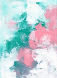 Türkis-Pink-Abstrakter Fluss