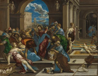 Christus reinigt den Tempel