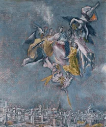 Ansicht und Karte von Toledo