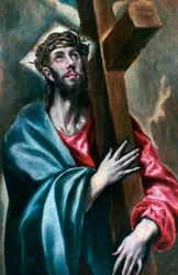 Christus umklammert das Kreuz, 1600-1610