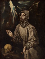 Ekstase des heiligen Franziskus bei Empfang der Stigmata