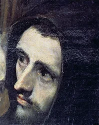 Das Begräbnis des Grafen Orgaz (Detail)