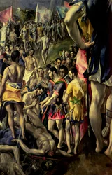 Das Martyrium des hl. Mauritius, 1580-83 (Detail)