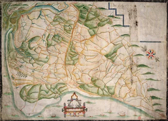 Karte von Romney Marsh