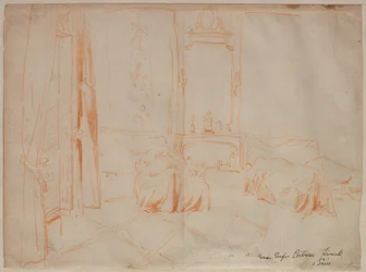 Hans Excellence Graf Creutzes (?) Salon in Paris