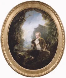 Johan Fredrik Martin, Zeichner, der Bruder des Künstlers