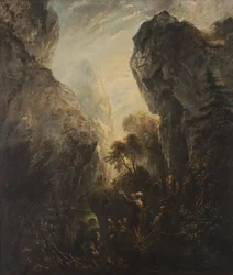 Johannes der Täufer predigt
