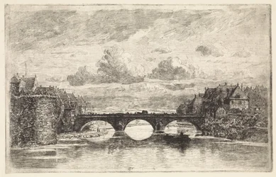 Brücke über die Fulda in Kassel