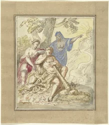Herkules an der Weggabelung
