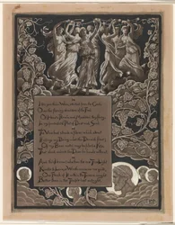 (Illustration für Rubáiyát von Omar Khayyám) Omars Horoskop