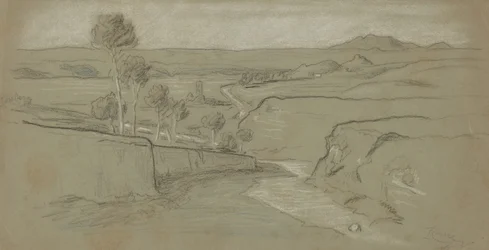 Römische Landschaft, um 1900